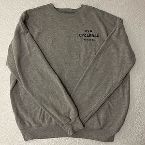 Grey cyclebar crewneck
